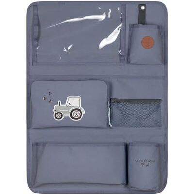 LÄSSIG Autoorganizer Autorücksitzorganizer Rücksitztasche für Auto zum Hängen zusammenklappbar 55 cm/Car Wrap-to-Go Adventure Tractor LÄSSIG Autoorganizer Autorücksitzorganizer Rücksitztasche für Auto zum Hängen zusammenklappbar 55 cm/Car Wrap-to-Go Adventure Tractor