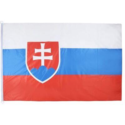 AZ FLAG Flagge Slowakei 150x90 cm Fahne Slowakische Mesh-Polyester 2 Ösen Für außen dekorative Flagge Slovensko doppelte Nähte und verstärkte Kanten mit Metallösen AZ FLAG Flagge Slowakei 150x90 cm Fahne Slowakische Mesh-Polyester 2 Ösen Für außen dekorative Flagge Slovensko doppelte Nähte und verstärkte Kanten mit Metallösen