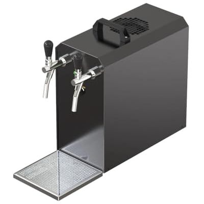 Ich-Zapfe Stream 50 Schwarz Edition Bierkühler - 2 Leitungen Ich-Zapfe Stream 50 Schwarz Edition Bierkühler - 2 Leitungen