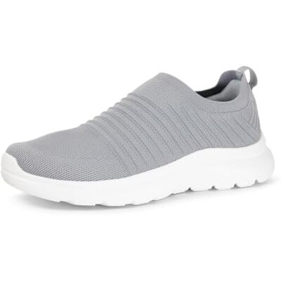 Amazon Herren Leichte Slip-On-Walkingschuhe, Grau, 46 EU Amazon Herren Leichte Slip-On-Walkingschuhe, Grau, 46 EU