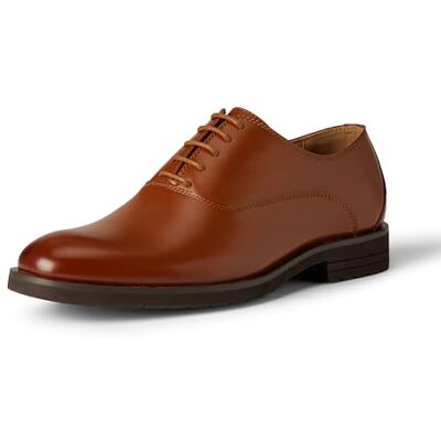 Amazon Herren Oxford-Abendschuhe, Dunkelbronze, 43 EU Amazon Herren Oxford-Abendschuhe, Dunkelbronze, 43 EU