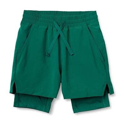 Amazon Jungen Funktions-Trainingsshorts aus Stretchgewebe mit Innenfutter für Sport und Freizeit, Dunkelgrün, 9 Jahre Amazon Jungen Funktions-Trainingsshorts aus Stretchgewebe mit Innenfutter für Sport und Freizeit, Dunkelgrün, 9 Jahre