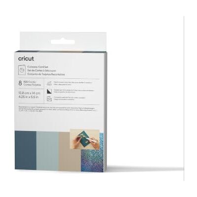 Cricut Einlegekarten S40, Glitz & Glam Muster-Set, personalisierte Grußkarten, kompatibel Kartenmatte Packung mit 35 Cricut Einlegekarten S40, Glitz & Glam Muster-Set, personalisierte Grußkarten, kompatibel Kartenmatte Packung mit 35