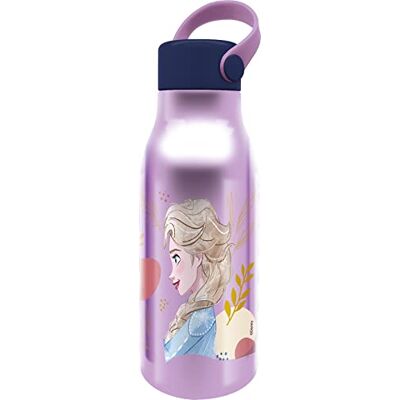 Disney Elsa Anna Aluminium Trinkflasche - 760ml - Silikondeckel & Griff Disney Elsa Anna Aluminium Trinkflasche - 760ml - Silikondeckel & Griff
