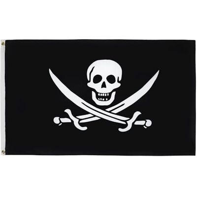AZ FLAG Piratenflagge Jack Rackham 250x150cm - Pirat & Skull - Flagge AZ FLAG Piratenflagge Jack Rackham 250x150cm - Pirat & Skull - Flagge