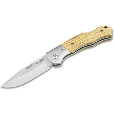 Magnum Unisex – Erwachsene Rustic Taschenmesser, Silber, 20,5 cm Magnum Unisex – Erwachsene Rustic Taschenmesser, Silber, 20,5 cm