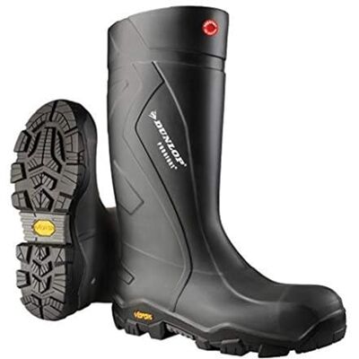 Dunlop Schutzschuhe, Purofort+ Expander, volle Sicherheit mit Vibram-Sohle, Omega, 100% wasserdichtes Purofort-Material, leichte und langlebige Schutzschuhe, rutschfest, EC02A33.08, Größe 42 Dunlop Schutzschuhe, Purofort+ Expander, volle Sicherheit mit Vibram-Sohle, Omega, 100% wasserdichtes Purofort-Material, leichte und langlebige Schutzschuhe, rutschfest, EC02A33.08, Größe 42