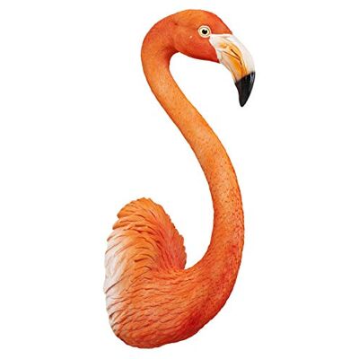 Kare Design Wandobjekt Flamingo Road, Orange/Pink, 72x27x25 cm, Wandschmuck, Deko Objekt, Wohnaccessoire, Dekoration, Flamingo Motiv, XXL, Handgefertigt, Wohnzimmer Kare Design Wandobjekt Flamingo Road, Orange/Pink, 72x27x25 cm, Wandschmuck, Deko Objekt, Wohnaccessoire, Dekoration, Flamingo Motiv, XXL, Handgefertigt, Wohnzimmer