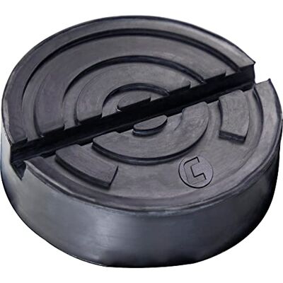 cartrend Universelle Gummiauflage XL (105 mm) für Wagenheber und Hebebühnen, extrabreit, schwarz cartrend Universelle Gummiauflage XL (105 mm) für Wagenheber und Hebebühnen, extrabreit, schwarz