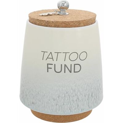 Pavilion Gift Company Pavilion – Tattoo Fund 16,5 cm, einzigartiges Keramik-Sparschwein, Spardose mit Korkboden und Korkdeckel, Ombré-Grau Pavilion Gift Company Pavilion – Tattoo Fund 16,5 cm, einzigartiges Keramik-Sparschwein, Spardose mit Korkboden und Korkdeckel, Ombré-Grau