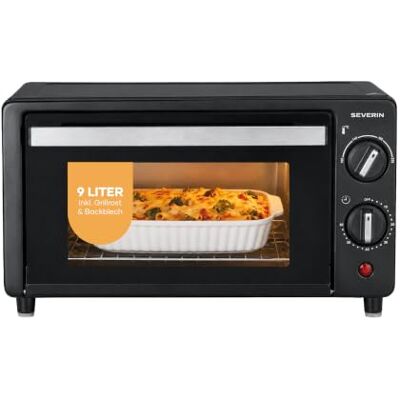 Severin Back- und Toastofen, 9L, inkl. Backblech und Grillrost, 800 W Severin Back- und Toastofen, 9L, inkl. Backblech und Grillrost, 800 W