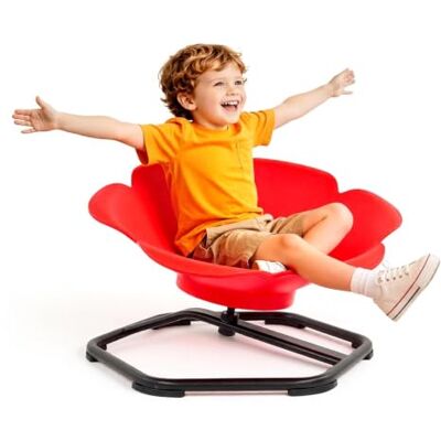 VEVOR Drehstuhl Kinder Autismus Sensorischer Drehsitz 100 kg 650x650 mm Rot ADHS Hilfsmittel für Kinder im Alter von 3-12 Jahren, Förderung von Gleichgewicht Körperkoordination Greifkraft, PP-Material VEVOR Drehstuhl Kinder Autismus Sensorischer Drehsitz 100 kg 650x650 mm Rot ADHS Hilfsmittel für Kinder im Alter von 3-12 Jahren, Förderung von Gleichgewicht Körperkoordination Greifkraft, PP-Material