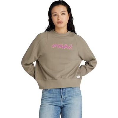 G-STAR Damen Cornely Raw Dot Raglan Sweatshirt Sweatshirt G-STAR Damen Cornely Raw Dot Raglan Sweatshirt Sweatshirt