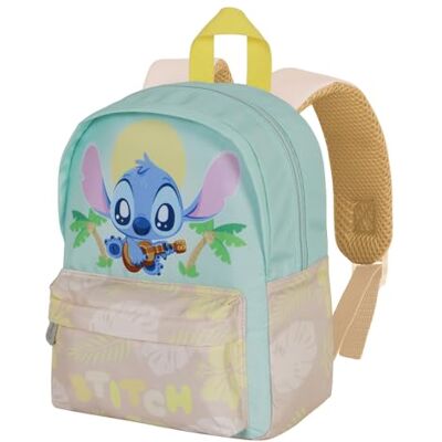 Disney Lilo und Stitch Music-Joy Kindergartenrucksack, Grün, 22 x 27 cm, Kapazität 5 L Disney Lilo und Stitch Music-Joy Kindergartenrucksack, Grün, 22 x 27 cm, Kapazität 5 L