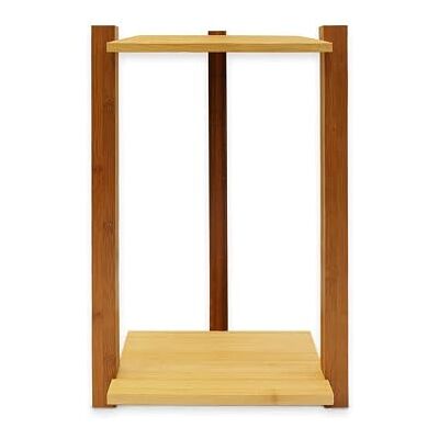 KARAT Blumentreppe Bambus Holz Regal Blumenständer, Pflanzregal, Blumentopfhalter, Blumenregal Balkon, Pflanzenleiter, Pflanzenbank für In- und Outdoor 60 x 28 x 22,5cm Medina KARAT Blumentreppe Bambus Holz Regal Blumenständer, Pflanzregal, Blumentopfhalter, Blumenregal Balkon, Pflanzenleiter, Pflanzenbank für In- und Outdoor 60 x 28 x 22,5cm Medina