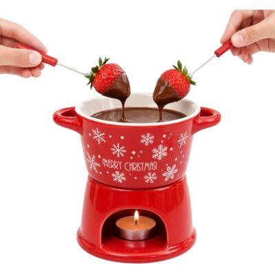 Generic Schokoladen-Fondue-Becher, Keramik Mini-Fondue-Topf-Set Keramik-Mini-Fonduetopf mit Gabeln, kreativer Becher für Verabredung, Geburtstag, Weihnachten – Geschenk Generic Schokoladen-Fondue-Becher, Keramik Mini-Fondue-Topf-Set Keramik-Mini-Fonduetopf mit Gabeln, kreativer Becher für Verabredung, Geburtstag, Weihnachten – Geschenk