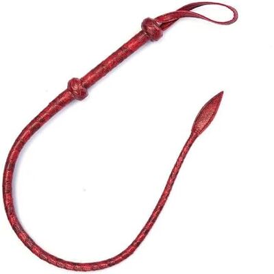 HHAura Lederflogger, Lederpeitsche einschwänzige Peitsche 3 Fuß / 1 Meter Länge 8 Litzen geflochtenes Leder Reiter für Pferdesport HHAura Lederflogger, Lederpeitsche einschwänzige Peitsche 3 Fuß / 1 Meter Länge 8 Litzen geflochtenes Leder Reiter für Pferdesport