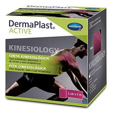 Dermaplast Kinesio Tape Rosa - Unterstützung bei Verletzungen & Orthesen Dermaplast Kinesio Tape Rosa - Unterstützung bei Verletzungen & Orthesen