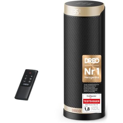 Dreo Solaris Slim H3 Heizgerät - Schnelles Aufheizen, 1800W, Fernbedienung Dreo Solaris Slim H3 Heizgerät - Schnelles Aufheizen, 1800W, Fernbedienung