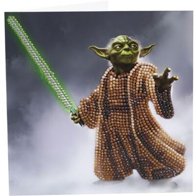 Diamant-Malkarten-Set – 18 x 18 cm – Star Wars Yoda Diamant-Malkarten-Set – 18 x 18 cm – Star Wars Yoda