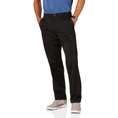 Amazon Herren Classic-Fit-Stretch-Ganztags-Golfhose, Schwarz, 34W / 28L Amazon Herren Classic-Fit-Stretch-Ganztags-Golfhose, Schwarz, 34W / 28L