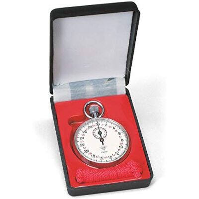 3B Scientific U40801 Mechanische Stoppuhr, 15 Minuten, Silber 3B Scientific U40801 Mechanische Stoppuhr, 15 Minuten, Silber