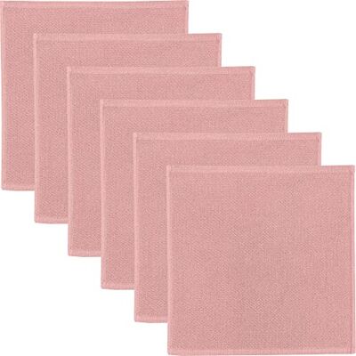 Erwin Müller Reinigungstuch, Putztuch, Putzlappen, Spültuch 6er-Pack altrosé Größe 25x25 cm 100% Baumwolle, zum Spülen oder Staubwischen, robust und langlebig, mit Frottierseite Erwin Müller Reinigungstuch, Putztuch, Putzlappen, Spültuch 6er-Pack altrosé Größe 25x25 cm 100% Baumwolle, zum Spülen oder Staubwischen, robust und langlebig, mit Frottierseite