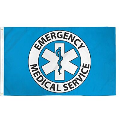AZ FLAG Flagge Emergency medical service der Vereinigten Staaten 150x90 cm Für innen und außen Union Jack dekorative Flagge United States Emergency Medical Service doppelte Nähte und verstärkte Kanten AZ FLAG Flagge Emergency medical service der Vereinigten Staaten 150x90 cm Für innen und außen Union Jack dekorative Flagge United States Emergency Medical Service doppelte Nähte und verstärkte Kanten