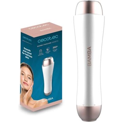 Cecotec Gesichtshaarentferner Bamba FaceCare Smooth, Edelstahlklinge, Passt sich der Haut an, Wasserdicht IPX5, Schutzkappe Cecotec Gesichtshaarentferner Bamba FaceCare Smooth, Edelstahlklinge, Passt sich der Haut an, Wasserdicht IPX5, Schutzkappe
