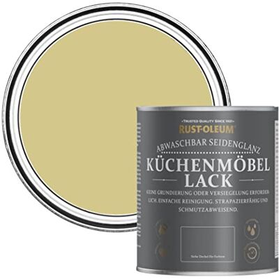 Rust-Oleum Grüner abwischbarer Küchenmöbel-Lack - Wasabi - 750ml Rust-Oleum Grüner abwischbarer Küchenmöbel-Lack - Wasabi - 750ml