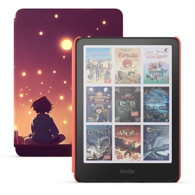 Amazon Kindle Colorsoft Kids (neueste Generation) – Der erste Farb-Kindle für Kinder, mit Hülle – 16 GB – Sternenzeit Amazon Kindle Colorsoft Kids (neueste Generation) – Der erste Farb-Kindle für Kinder, mit Hülle – 16 GB – Sternenzeit