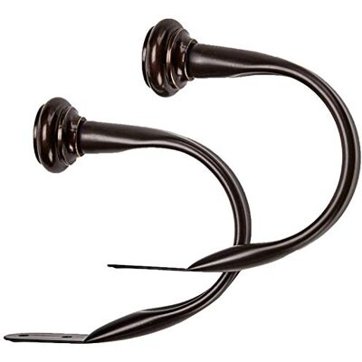 Amazon Dekorativer Raffhalter für Gardinen, 2er-Pack, Bronze Amazon Dekorativer Raffhalter für Gardinen, 2er-Pack, Bronze