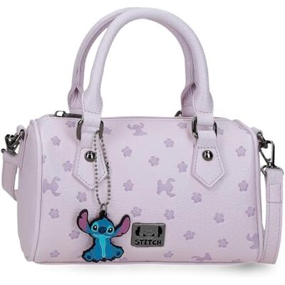 Disney Joumma Bloom Stitch Bowlingtasche Flieder 21x10x12 cm PU und Polyester Disney Joumma Bloom Stitch Bowlingtasche Flieder 21x10x12 cm PU und Polyester