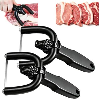 Generic Handheld Fettentferner für Rind & Schwein Edelstahl Handheld Fetttrimmer Fleischschneider Schneidemesser für saubere Scheiben Handheld Fat Trimmer For Beef Pork Steak Generic Handheld Fettentferner für Rind & Schwein Edelstahl Handheld Fetttrimmer Fleischschneider Schneidemesser für saubere Scheiben Handheld Fat Trimmer For Beef Pork Steak