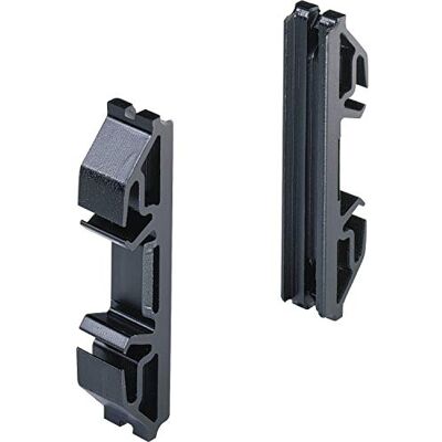 Hettich Systema Top 2000 Orgaclip, Kunststoff schwarz Hettich Systema Top 2000 Orgaclip, Kunststoff schwarz