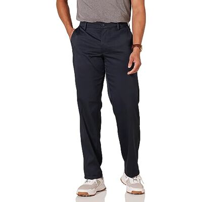 Amazon Herren Classic-Fit-Stretch-Ganztags-Golfhose, Marineblau, 38W / 28L Amazon Herren Classic-Fit-Stretch-Ganztags-Golfhose, Marineblau, 38W / 28L