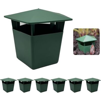 Generic 6er-Set Wiederverwendbare Schneckenfallen für den Garten,Bierschneckenfalle, effektiv gegen Nacktschnecken, sicher und sauber,schneckenfalle Aquarium (6-Pack) Generic 6er-Set Wiederverwendbare Schneckenfallen für den Garten,Bierschneckenfalle, effektiv gegen Nacktschnecken, sicher und sauber,schneckenfalle Aquarium (6-Pack)