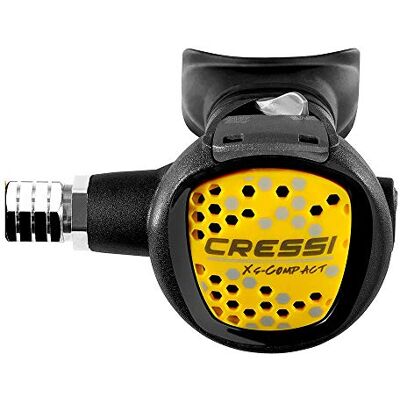 CRESSI Octopus zum Tauchen Premium Octopus mit gelber Röhre CRESSI Octopus zum Tauchen Premium Octopus mit gelber Röhre