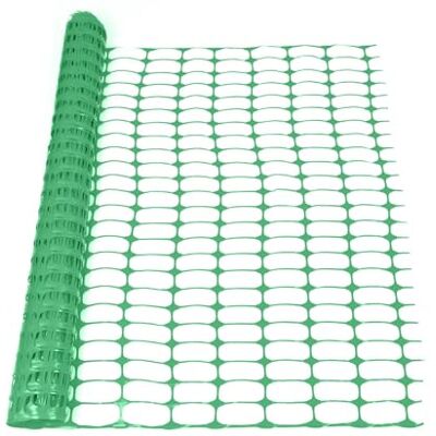 KARAT Absperrzaun Grün 50 m Länge, 1 m Höhe Maschendraht Hühnerzaun, Schutznetz, Warnnetz 100g/m² Materialstärke Robust & Wiederverwendbar für Garten, Baustelle, Weide oder Camping KARAT Absperrzaun Grün 50 m Länge, 1 m Höhe Maschendraht Hühnerzaun, Schutznetz, Warnnetz 100g/m² Materialstärke Robust & Wiederverwendbar für Garten, Baustelle, Weide oder Camping