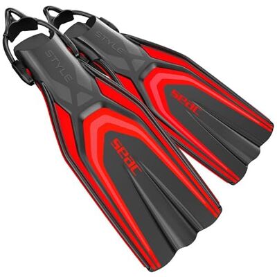 SEAC Style-S, Tauchflossen mit Sling Strap für den professionellen und Freizeiteinsatz SEAC Style-S, Tauchflossen mit Sling Strap für den professionellen und Freizeiteinsatz