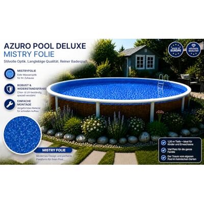 FM-SOLAR Poolfolie Ø 3,6m x 1,2m Mistry Folie FM-SOLAR Poolfolie Ø 3,6m x 1,2m Mistry Folie