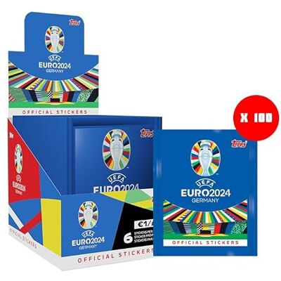 Topps/Merlin UEFA EURO 2024 Sticker Collection - 600 Sticker Topps/Merlin UEFA EURO 2024 Sticker Collection - 600 Sticker