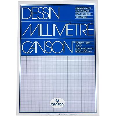 Canson 200067111 Millimeterpapier A3 Canson 200067111 Millimeterpapier A3