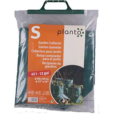 planto Gartensack Gartenabfallsack Gartensammler Gartentasche Abfallsack Gartentaschen für Gartenabfall Laubsack in Profi-Qualität (45 Liter, ⌀ 38 x 40 cm) 1 Stück planto Gartensack Gartenabfallsack Gartensammler Gartentasche Abfallsack Gartentaschen für Gartenabfall Laubsack in Profi-Qualität (45 Liter, ⌀ 38 x 40 cm) 1 Stück