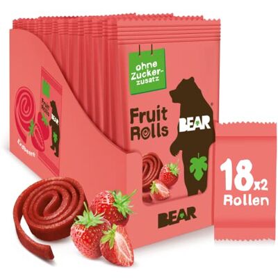 BEAR Yoyos - Erdbeere 20g - Snack BEAR Yoyos - Erdbeere 20g - Snack
