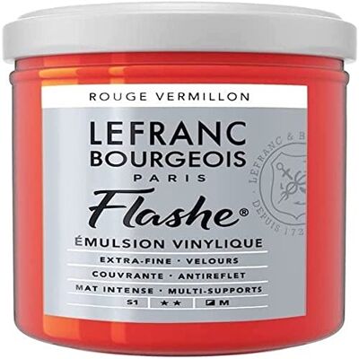 Lefranc Vermilion-Rot Acrylfarbe - 125ml - Acrylfarbe für Kunst und Basteln Lefranc Vermilion-Rot Acrylfarbe - 125ml - Acrylfarbe für Kunst und Basteln