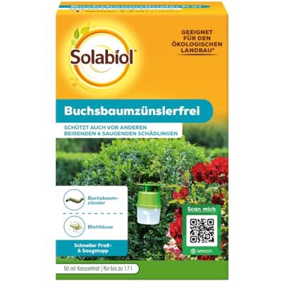 Solabiol Buchsbaumzünslerfrei - Pflanzenschutz Solabiol Buchsbaumzünslerfrei - Pflanzenschutz