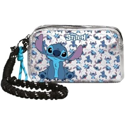 Cerdà Disney Lilo & Stitch Reisetasche 22 x 14 x 6 cm Motiv Stitch Silber Cerdà Disney Lilo & Stitch Reisetasche 22 x 14 x 6 cm Motiv Stitch Silber