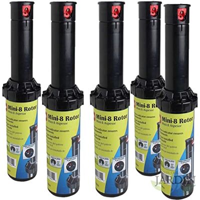 Toro - Pack 5 Einstellbare Mini 8 Rasensprenger - Gartenbewässerung Toro - Pack 5 Einstellbare Mini 8 Rasensprenger - Gartenbewässerung
