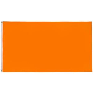 Einfarbige orangefarbene Flagge 250x150cm Einfarbige orangefarbene Flagge 250x150cm